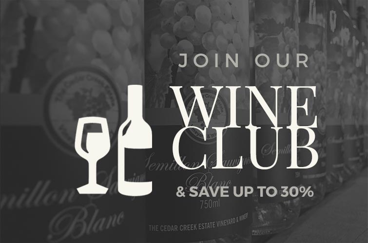 Join our Wine Club